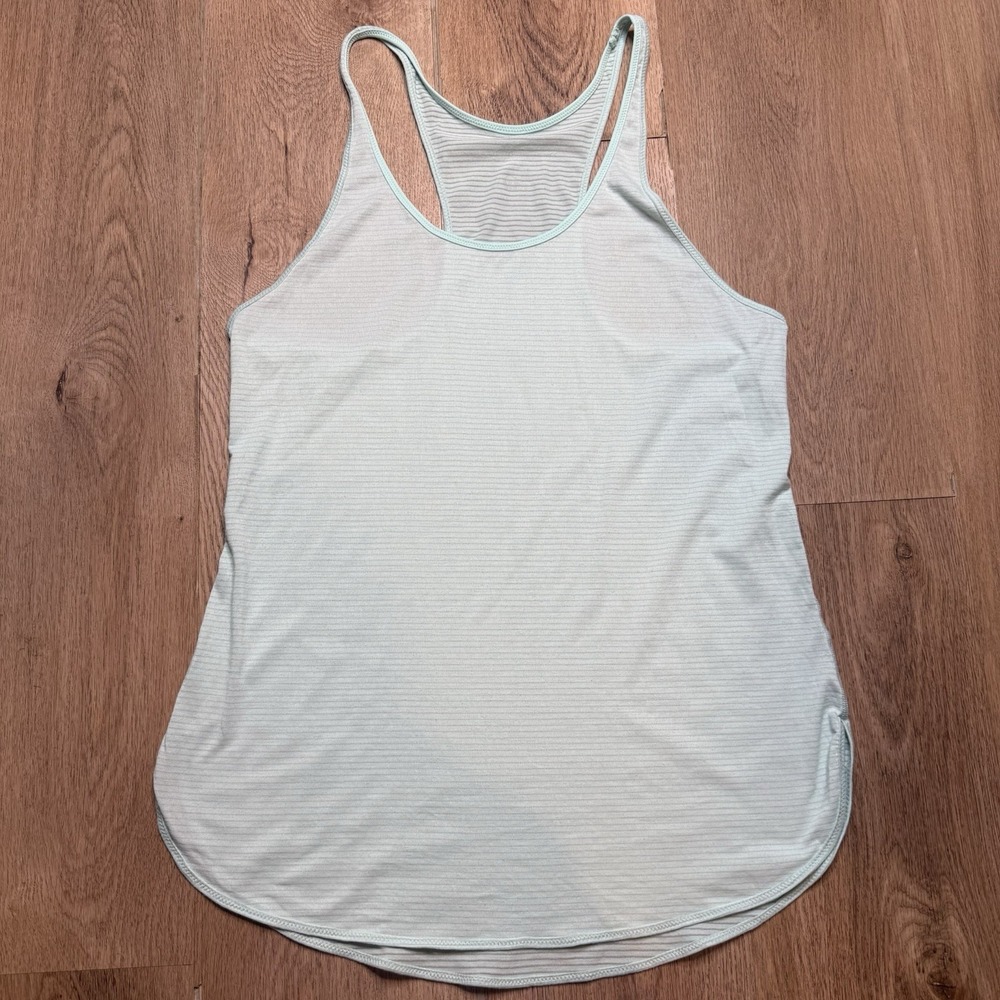 Lululemon 105F Singlet Racerback Tank Angel Blue Sz 4